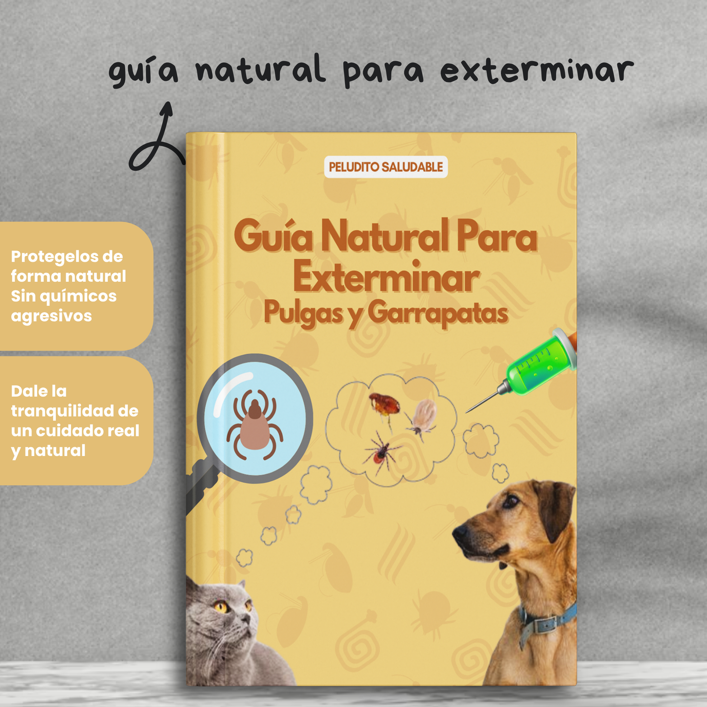Recetario Natural para Exterminar Pulgas y Garrapatas